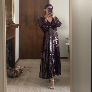 Zara sequin limited edition dress